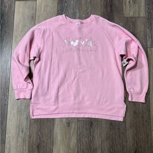 NWT Disney World Parks Crewneck Sweatshirt